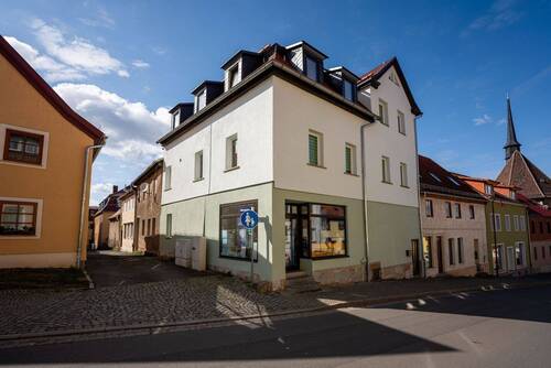 Straßenansicht (2) - 6 Zimmer Mehrfamilienhaus, Wohnhaus in Jena