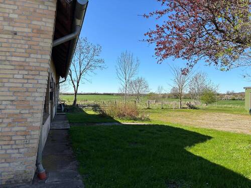 vor dem Haus - 