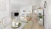 Wohnzimmer 2 - 3 Zimmer Etagenwohnung in Hanau