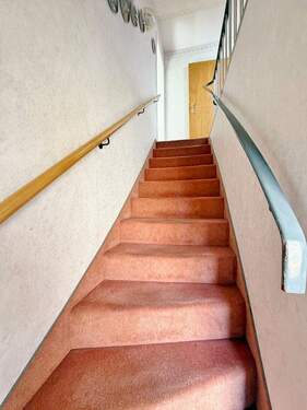 Hier geht es ins Obergeschloss - 