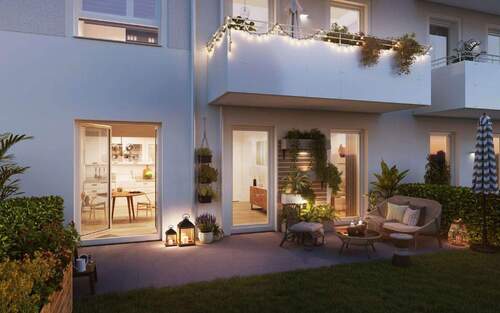 Bild 1 - Exklusive, neuwertige 2-Zimmer-Wohnung mit garten und Einbauküche in Berlin