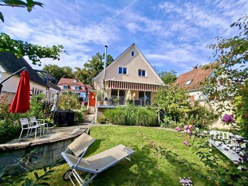 Schön angelegter Garten - 