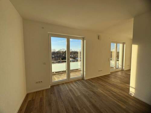 Wohn- und Essbereich - MIETKAUF möglich: Erstbezug helle Wohnung mit Aufzug, Tiefgarage & Fernblick