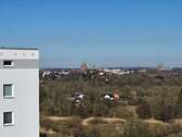 Blick aus dem Schlafzimmer über Lübeck - 