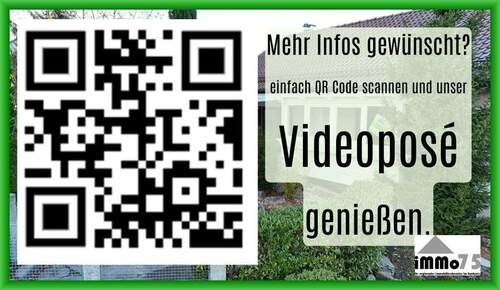 QR Code zum Videoposé - 6 Zimmer Einfamilienhaus zum Kaufen in Wiernsheim