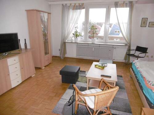 Wohn-/ Schlafbereich - 1 Zimmer Etagenwohnung in Hamburg