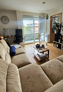 Wohnzimmer - Etagenwohnung mit 36,00 m&sup2; in Schönefeld zum Kaufen