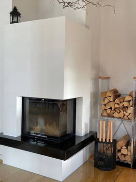 Kamin - 4 Zimmer Etagenwohnung in München