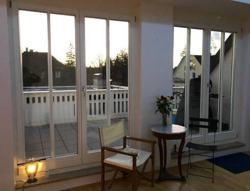 Blick auf Dachterrasse - Etagenwohnung mit 118,00 m&sup2; in München zum Kaufen