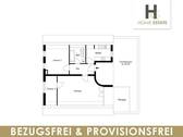 Grundriss - 3 Zimmer Terrassenwohnung in Teltow