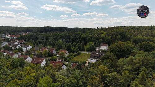Luftaufnahme - Grundstück zum Kaufen in Schwarzenbruck / Pfeifferhütte