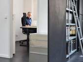 Büroraum - Schreibtisch-Platz halbtags oder 2 ½ Tage pro Woche zu vermieten - All-in-Miete