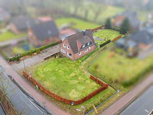 Bild 1 - Gemütliches Einfamilienhaus mit genehmigter Ferienwohnung in Aurich-Plaggenburg