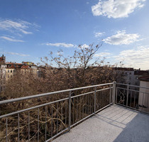 Frei werdende Maisonette-Wohnung in Schleußig mit Balkon - Leipzig