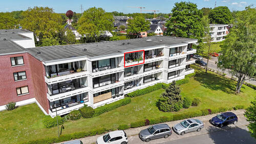 Titelbild mit Rahmen - 2 Zimmer Etagenwohnung zum Kaufen in Rellingen