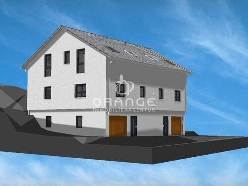 Aussenansicht - 4 Zimmer Doppelhaushälfte in Böhmenkirch / Treffelhausen