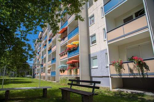 Außenansicht - 3 Zimmer Etagenwohnung in Freiberg