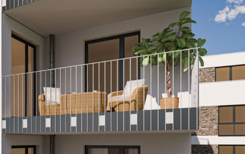 Balkon - Etagenwohnung mit 96,00 m² in Nürnberg zum Kaufen