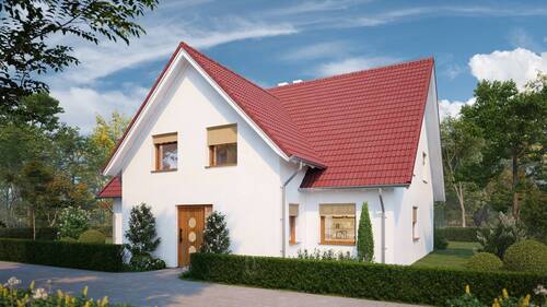 Vorder-/Eingangsansicht - 4 Zimmer Doppelhaushälfte zum Kaufen in Hofzumfelde