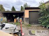 Sicht auf Garage - 