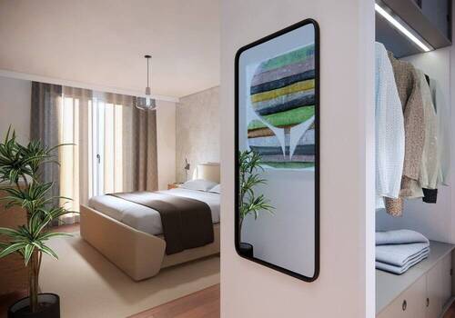 Visualisierung Schlafzimmer - 2 Zimmer Etagenwohnung zum Kaufen in Magdeburg