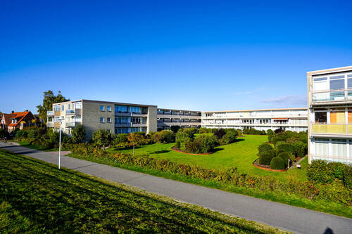 Rückansicht - Deichnähe aus dem beliebten Baltic! 1 Zimmer auf ca. 35m² nur wenige Meter vom Strand entfernt