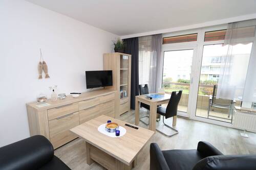 Wohn-/Ess-/Schlafbereich - Etagenwohnung mit 35,00 m² in Grömitz zum Kaufen