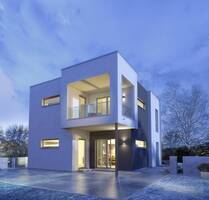 BAUHAUS-ARCHITEKTUR MEETS WOHNKOMFORT - Malervorbereitet inkl. Grundstück - Hilgert