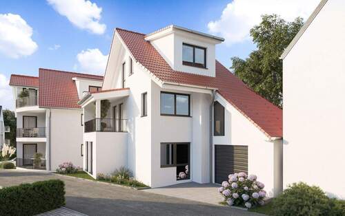 unverbindliche VISU Einfamilienhaus - Vorab Information - Ruhiges Wohnen in Freiburg St. Georgen - Schickes Stadthaus