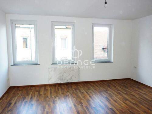 Das Wohnzimmer, vor Einzug der Mieter - 