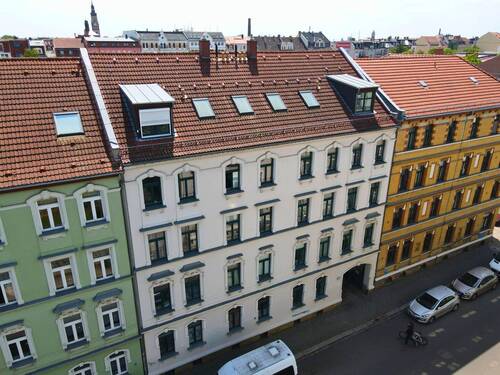 Drohnenaufnahme - Aus 3 mach 5 ++5-Zi-Wohnung im Leipziger Stadtteil Altlindenau++