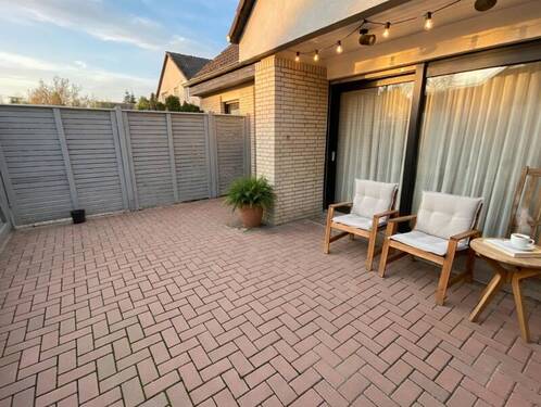Terrasse an der Küche - 