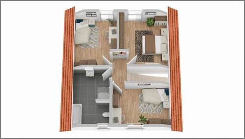 3D Wohnbeispiel DG - 