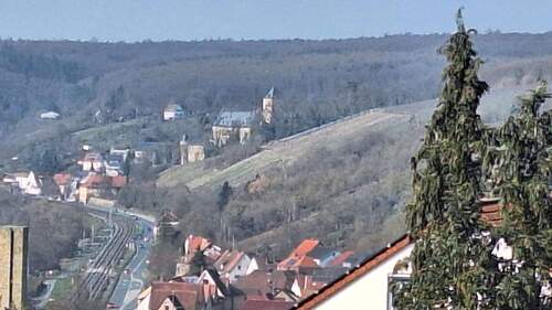 Blick zum Mainberger Schloss - 