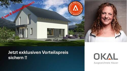 Bild 1 - EINFAMILIENHAUS MIT OFFENER ARCHITEKTUR - malervorbereitet, auf Ihrem Grundstück