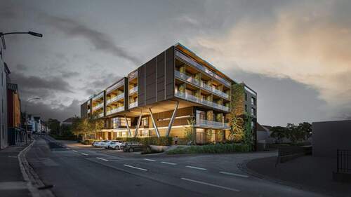 Nordansicht - 2 Zimmer Etagenwohnung zum Kaufen in Amberg