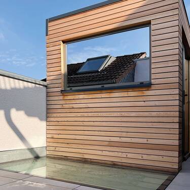 neuwertige Sauna der Marke Polarholz - 