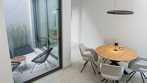 Ausblick zur Terrasse - 