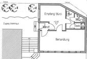 Grundriss Nebengebäude-Büro - 