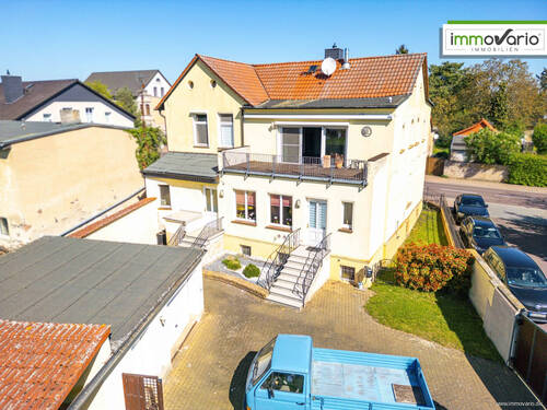 Luftaufnahme - 4 Zimmer Mehrfamilienhaus, Wohnhaus in Eichenbarleben