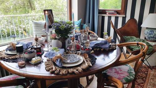 Essecke / Blick in grüne Oase - Einfamilienhaus mit 202,00 m&sup2; in Freising zum Kaufen