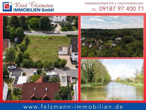 RF-1338 Baugrund - Schönes Baugrundstück nahe dem Ludwigskanal *ohne zusätzliche Käuferprovision*