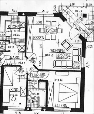 Bild 4 - Etagenwohnung mit 75,00 m² in Fürstenau zur Miete