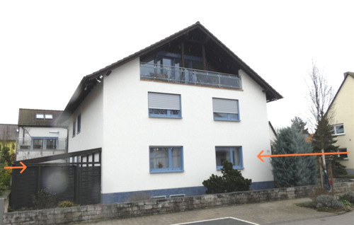 Außenansicht West - coming soon Gepflegte 3-Erdgeschoßwohnung Haßloch