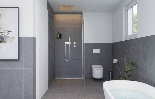 Bad Visualisierung - 5 Zimmer Einfamilienhaus zum Kaufen in Blumberg