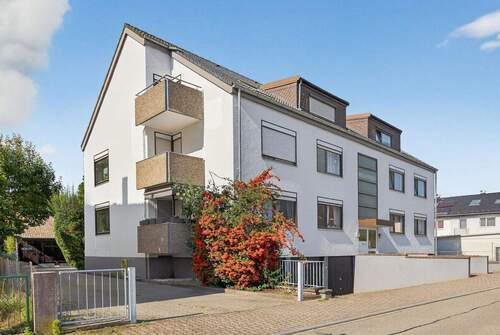 Außenansicht - Mehrfamilienhaus, Wohnhaus zum Kaufen in Eggenstein-Leopoldshafen