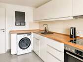 Küche mit Waschmaschinenanschluss - 