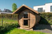 Die hauseigene Sauna im Garten - 