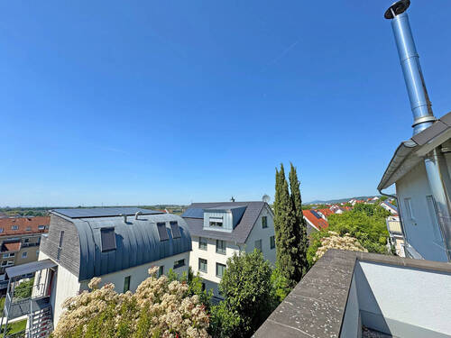 Ausblick von der Terrasse - 