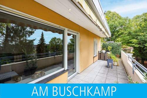 Titelbild - Licht, Weite & Struktur - Individuell geschnittene Dachgeschosswohnung mit toller Terrasse